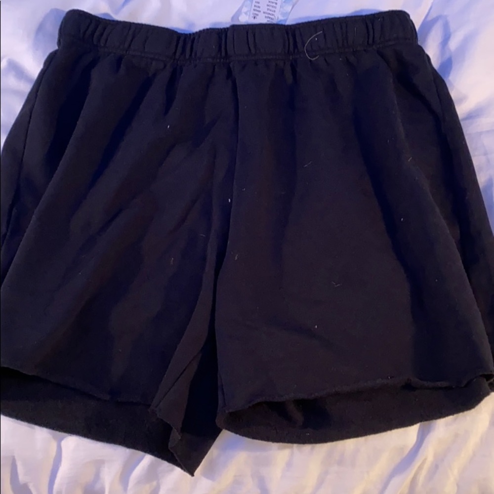 Black Super Comfy Sweatshorts!